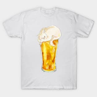 Beer Cat T-Shirt